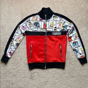 Cartoon Network Red and Black Character Jacket